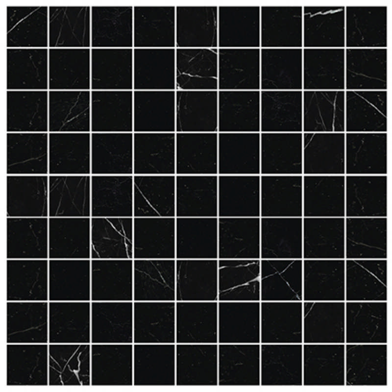 - Natural Stone  nero marquina  282X282 square honed  -