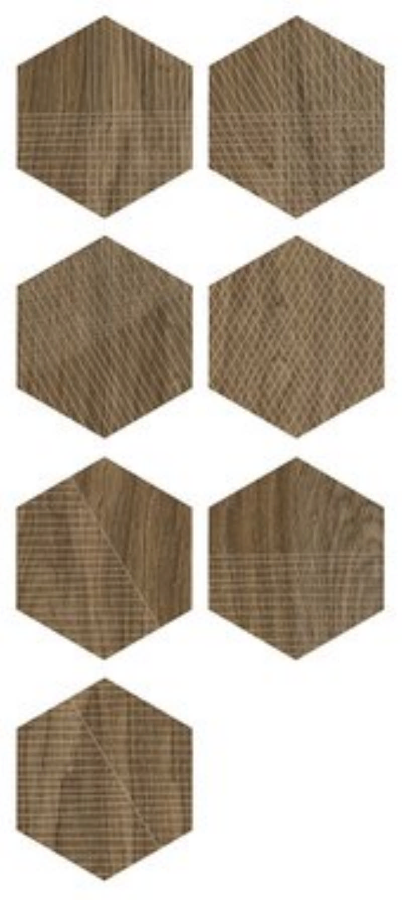 - line wood  dark beige  20 X 23 cm  matt -