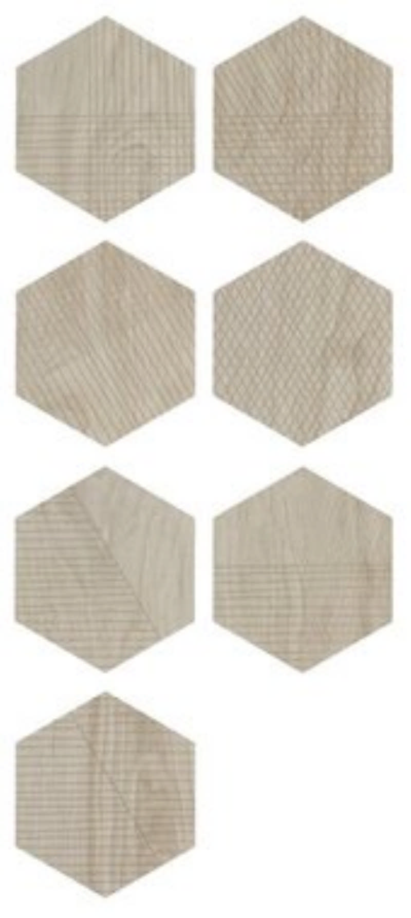 - line wood  ivory  20 X 23 cm  matt -