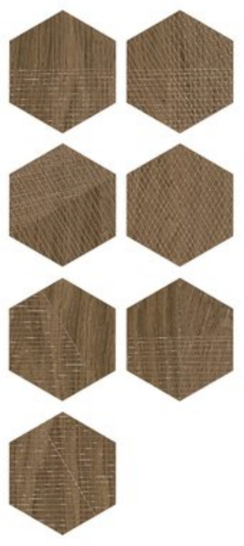 - line wood  dark beige  20 X 23 cm  matt -