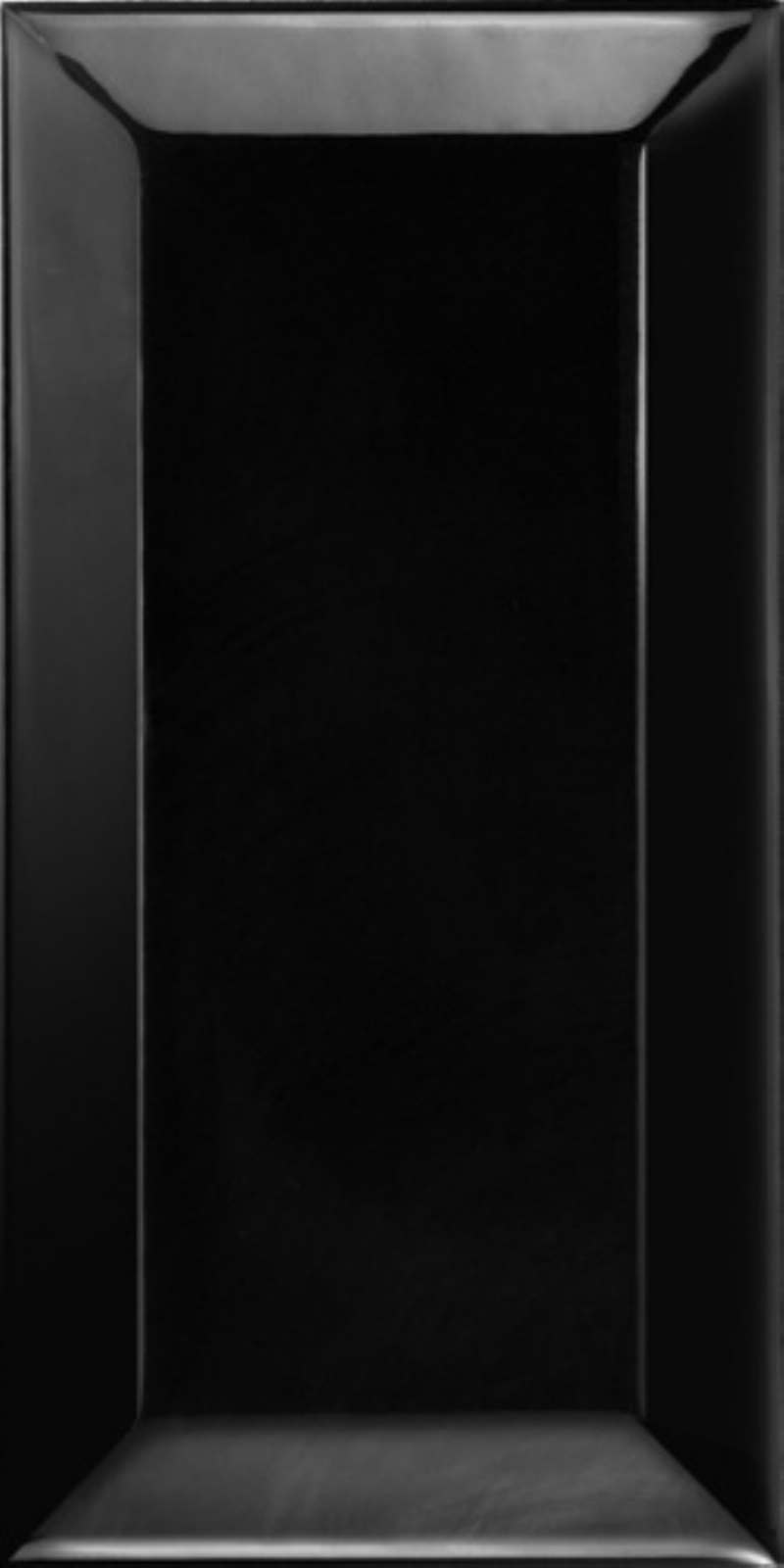 - Chamfer black 75X150 gloss -