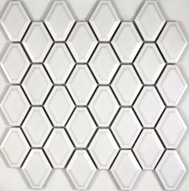 - Honeycombe white matte  46.5X60MM matte  -