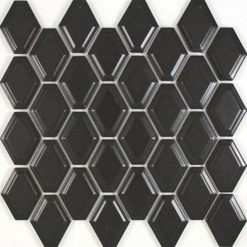 - Honeycombe black matte  46.5X60MM matte  -