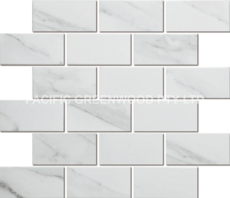 - Brickbone Carrarra 45X95MM matte  -
