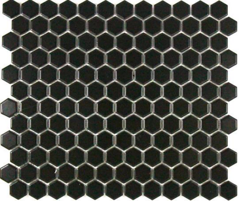 - Hexagon black 23MM matte -