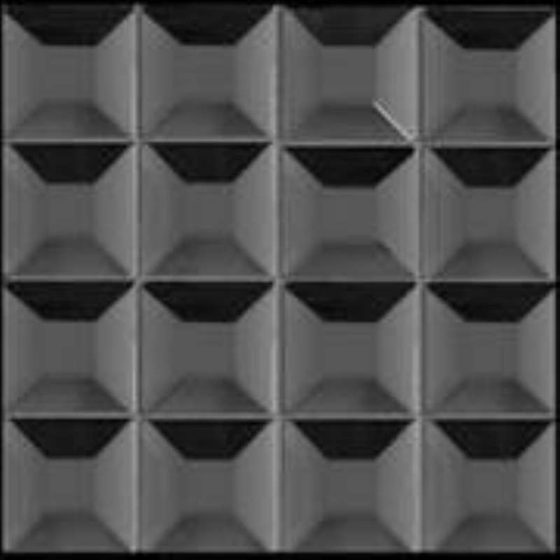 - mirror mosaics  light grey 30X5X30MM square mirror -