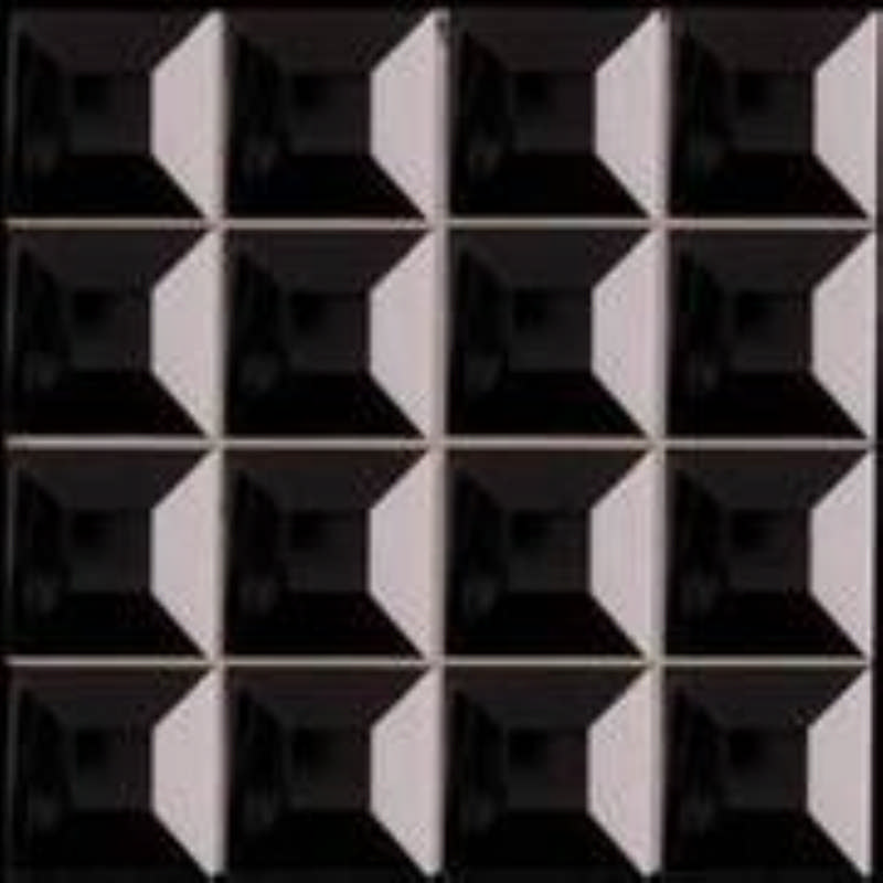 - mirror mosaics  black 30X5X30MM square mirror -