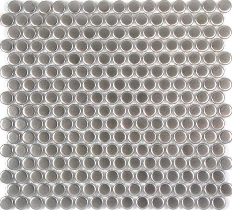 - penny rounds  siver 19MM matte  -